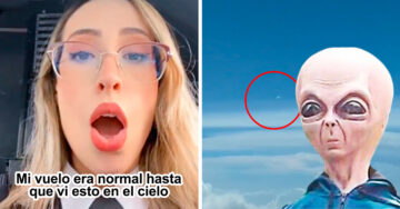 ¡OMG! Mujer piloto capta un supuesto OVNI en pleno vuelo y hay pruebas en TikTok