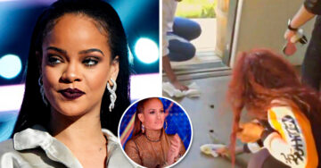 ¡Eso es humildad! Rihanna ayuda a empleados a limpiar las mesas de un restaurante donde la atendieron