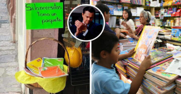 Papelería en México regala útiles escolares para quienes no puedan comprarlos