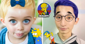 Así se verían los personajes de ‘Los simpsons’ si fueran personas reales