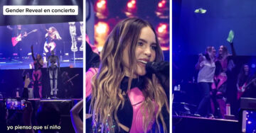 “¡Es niña!”: Belinda ayudó a una fan a revelar el sexo de su bebé en pleno concierto