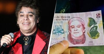 Banxico advierte por la circulación de billetes con el rostro del cantante Juan Gabriel