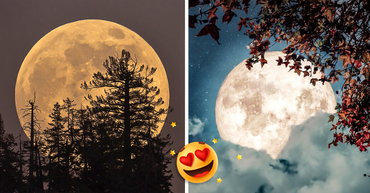 Las lunas de octubre son las más hermosas y estos son los días en que
