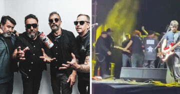 Molotov y Los Miserables protagonizan una pelea en el escenario durante un festival en Chile