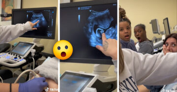 Chica se entera qué está embarazada durante su clase de ginecología en la escuela de Medicina