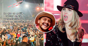 Fans de Christian nodal insultan a Belinda durante su concierto; le llueven críticas por misógino