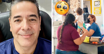 ¡El mejor jefe! Permite que su empleada lleve a su hija al trabajo para evitar que renuncie