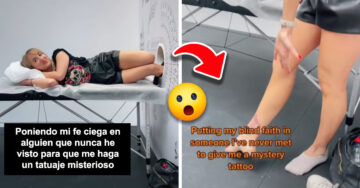 Chica se hace un tatuaje misterioso y termina con un diseño que jamás imaginó