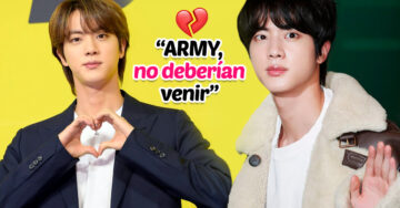 Jin, de BTS, iniciará su servicio militar en diciembre y envía un mensaje a ARMY