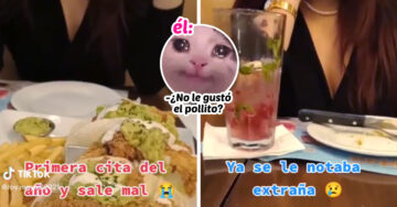 ¡Ah, caray! Joven Romeo lleva a su cita de Tinder a comer pollo y ella se escapa