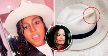 North West usa el sombrero de Michael Jackson para su disfraz de Halloween y lo mancha; fue criticada