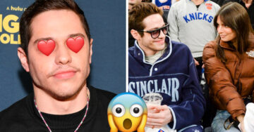 ¿Son novios? Pete Davidson y Emily Ratajkowski son captados en plena cita