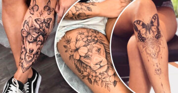 15 Hermosos tatuajes para lucir en tus bellisimas piernas