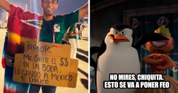 Aficionado mexicano se gasta los ahorros de su boda para ir al Mundial de Catar