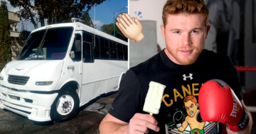 El ‘Canelo’ compra toda la línea de autobuses en la que se subía a vender paletas