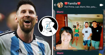 Por no acompañar a su mamá a realizar trámites se perdió de conocer a Messi