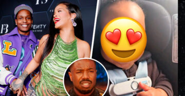 Rihanna muestra por primera vez el rostro de su bebé en un adorable video