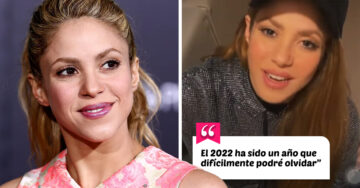Shakira asegura que desde el divorcio con Piqué, el 2022 ha sido el peor año