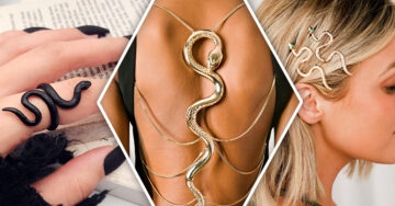 15 Accesorios de serpiente que te harán ver enigmática y glamurosa