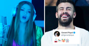 Clara Chía y Gerard Piqué reaccionan con ironía al nuevo tema de Shakira