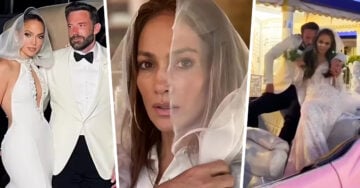 JLo presume nuevas fotografías de su boda con Ben Affleck en un recuento del 2022