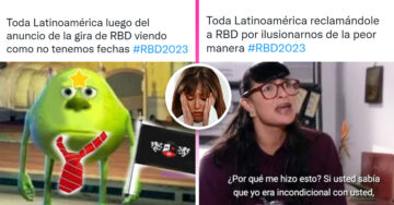 RBD anuncia las fechas de su gira y los memes les llovieron