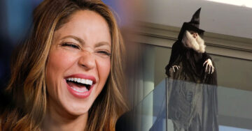 Shakira llama “bruja” indirectamente a la mamá de Piqué en su balcón