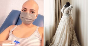 Joven enferma rifa su vestido de novia luego de que su prometido la dejó