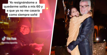 Pensó que nunca podría casarse y a los 60 años conoció al amor de su vida