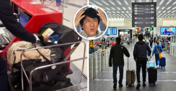 Padres abandonan a su bebé en el aeropuerto tras negarse a pagar su boleto