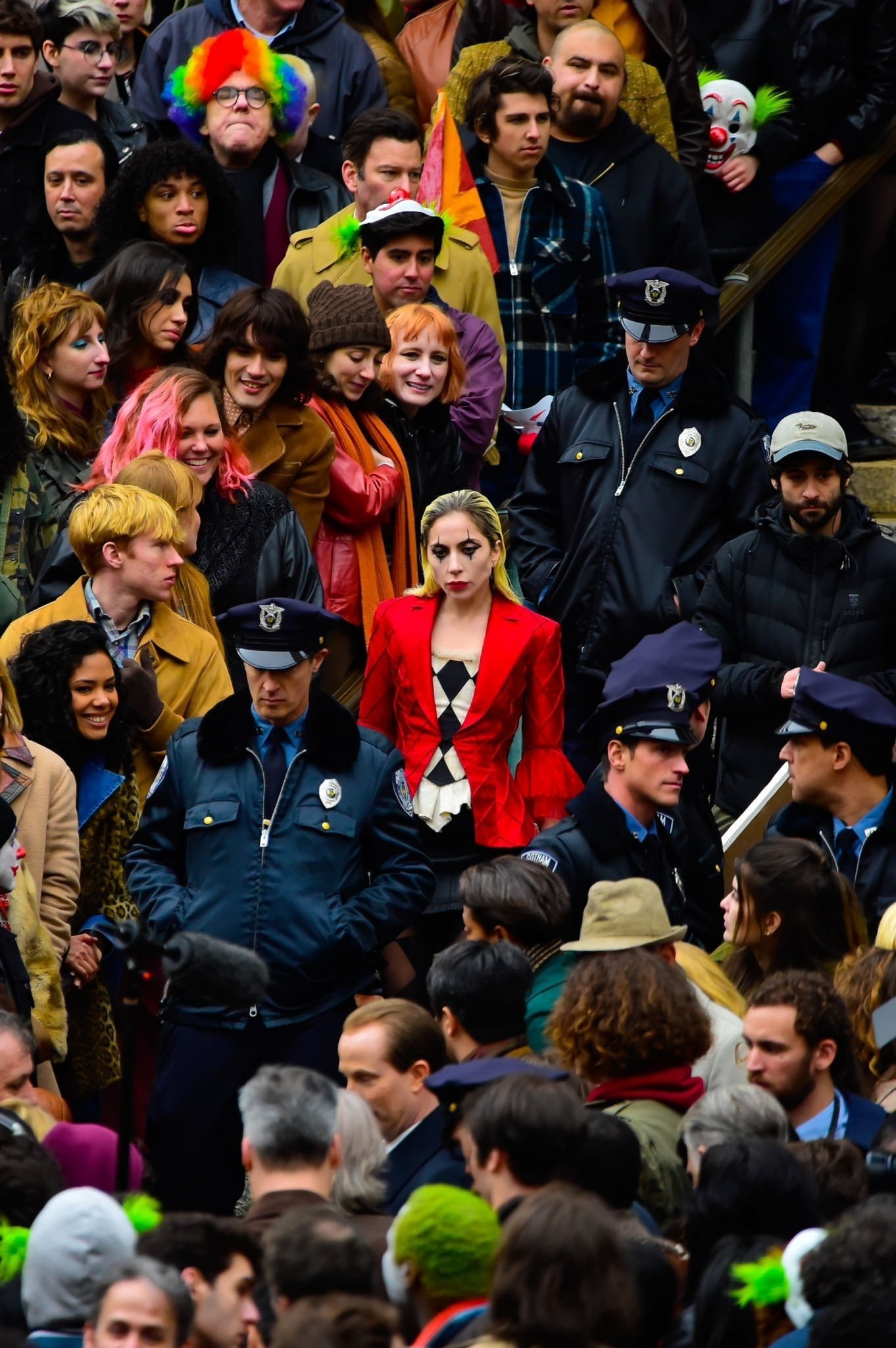 Así luce Lady Gaga caracterizada de Harley Quinn en Joker 2