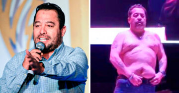 El Borrego Nava se desnuda en un show de ‘Guerra de Chistes’ y había niños; se defiende