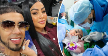 Anuel AA y Yailin “La Más Viral” ya son papás y comparten la primera foto de su hija