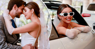 Paulina Goto y Rodrigo Saval comparten las fotos de su boda civil
