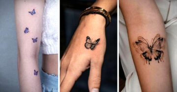 Tatuajes de mariposas para hacer metamorfosis en 3… 2… 1…