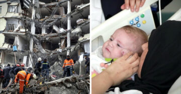 Bebé que sobrevivió bajo los escombros del terremoto en Turquía por fin se reúne con su madre