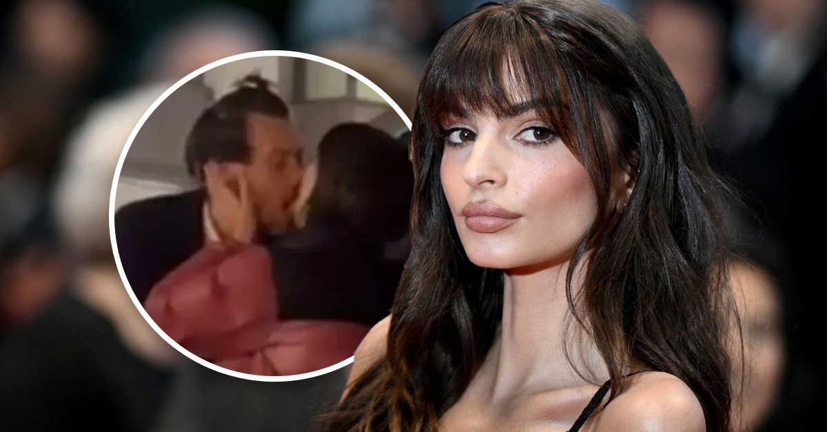 Emily Ratajkowski talks about the controversial kiss with Harry Styles ...