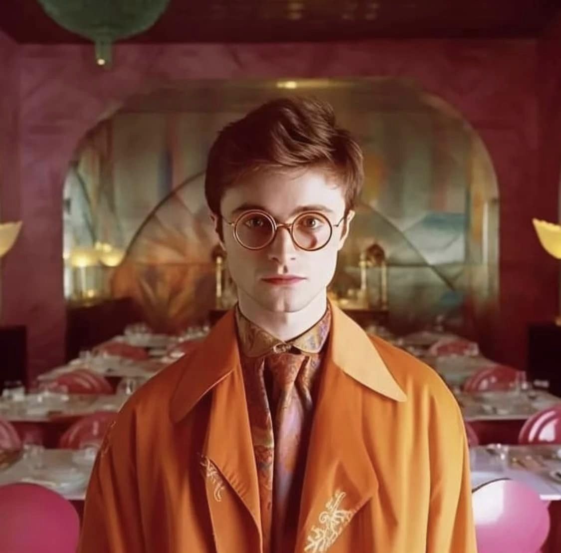 Personajes De Harry Potter En Una Película De Wes Anderson