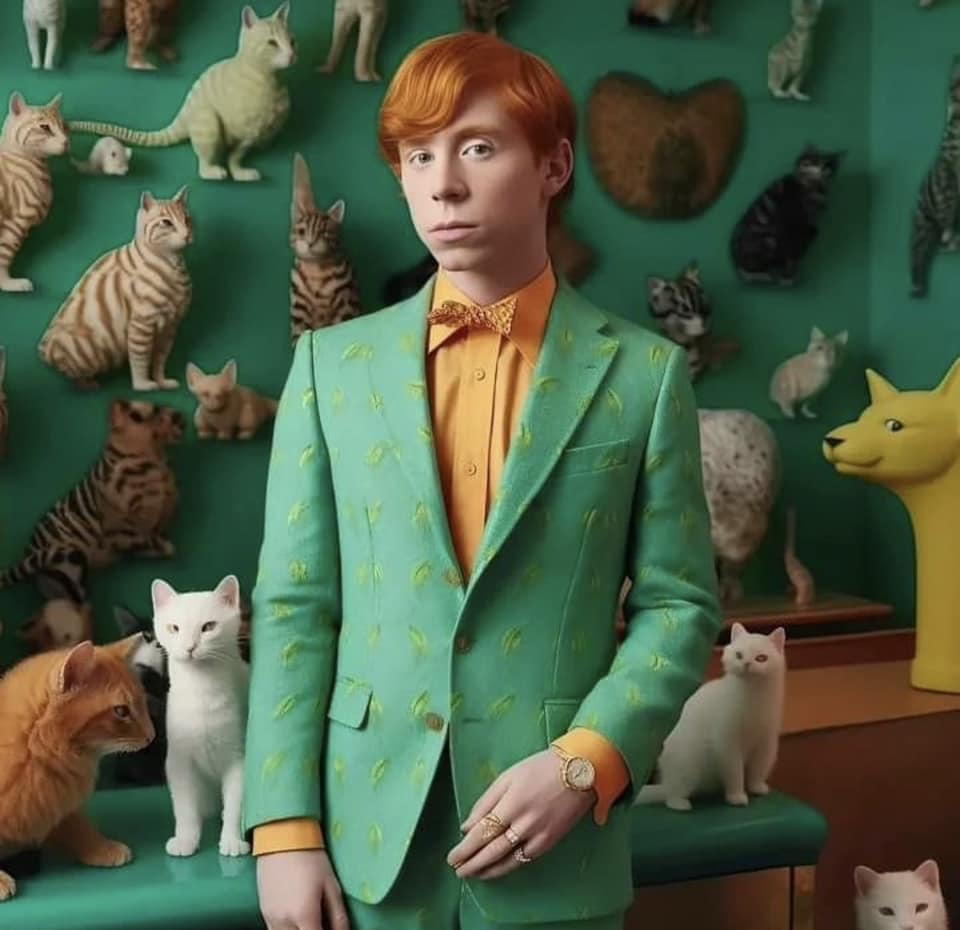 Personajes De Harry Potter En Una Película De Wes Anderson