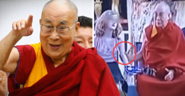 Dalai Lama de nuevo en la polémica; difunden video del líder tocando a una menor