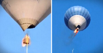 Se incendia un globo aerostático en Teotihuacán, fallecen dos personas