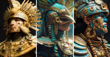IA muestra cómo se verían los dioses aztecas como ‘Caballeros del Zodiaco’