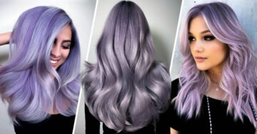 Lavender Gray la especular tendencia para cubrir tus canas