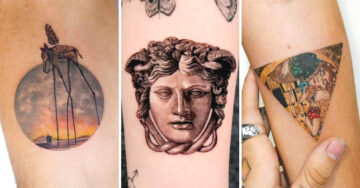 15 Tatuajes inspirados en obras de arte que harán de tu piel una bella galería