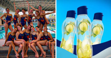 Tupperware lanza una botella conmemorativa en apoyo a nadadoras mexicanas