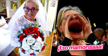 Abuelita de 77 años finalmente tiene la boda de sus sueños… ¡con ella misma!