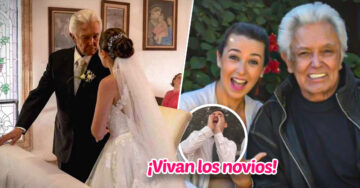 Alberto Vázquez revela fotos de su boda; ¡su esposa es 43 años menor que él!