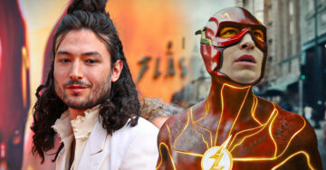 Ezra Miller aparece en la premier de ‘The Flash’ y habla de sus escándalos