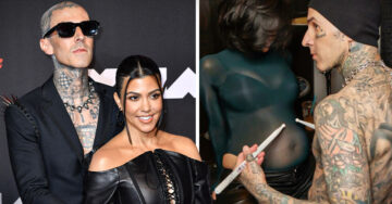 ¡Por fin! Kourtney Kardashian y Travis Barker revelan el sexo de su bebé