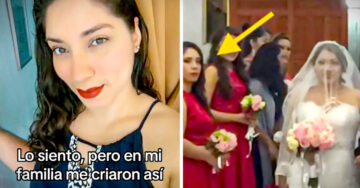 Chica presume la relación con el exesposo de su mejor amiga; ¡Fue su dama de honor!